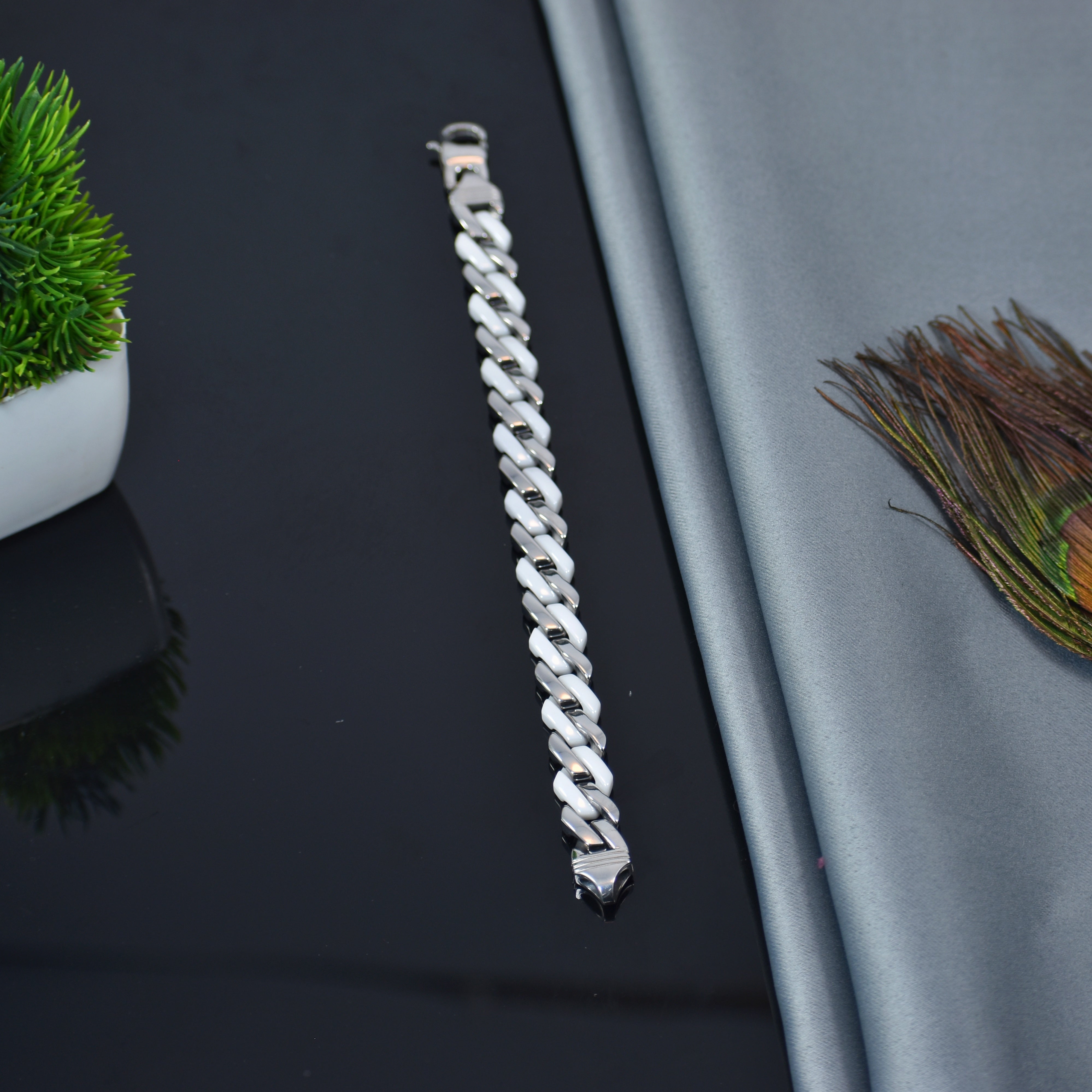 Premium Anti-Tarnish Silver-Plated Bracelet | 6–12 Months Shine -IGPBOM