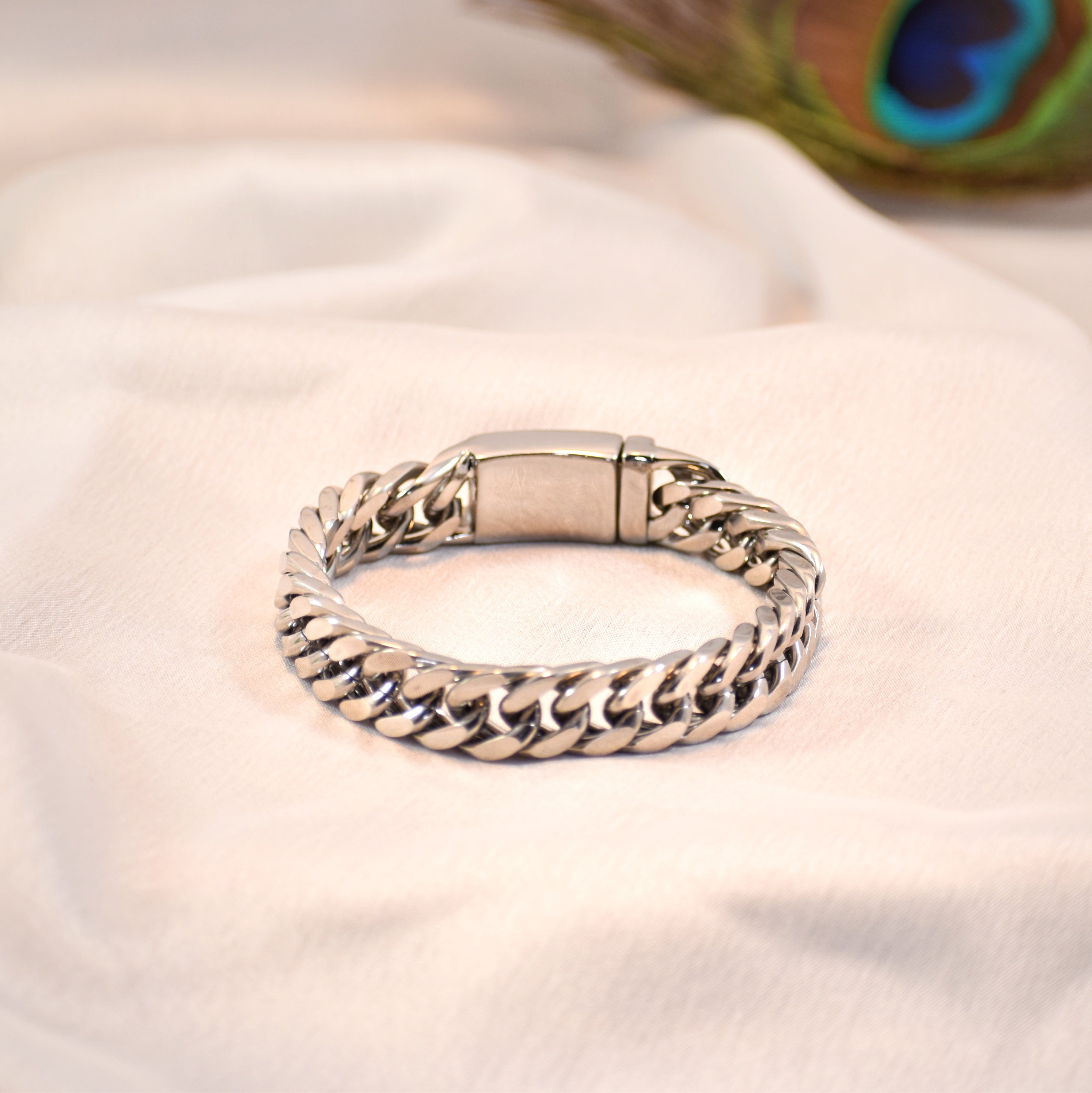 Premium Heavy Cuban Link Bracelet | High Quality IGP Plating | Long-Lasting Shine