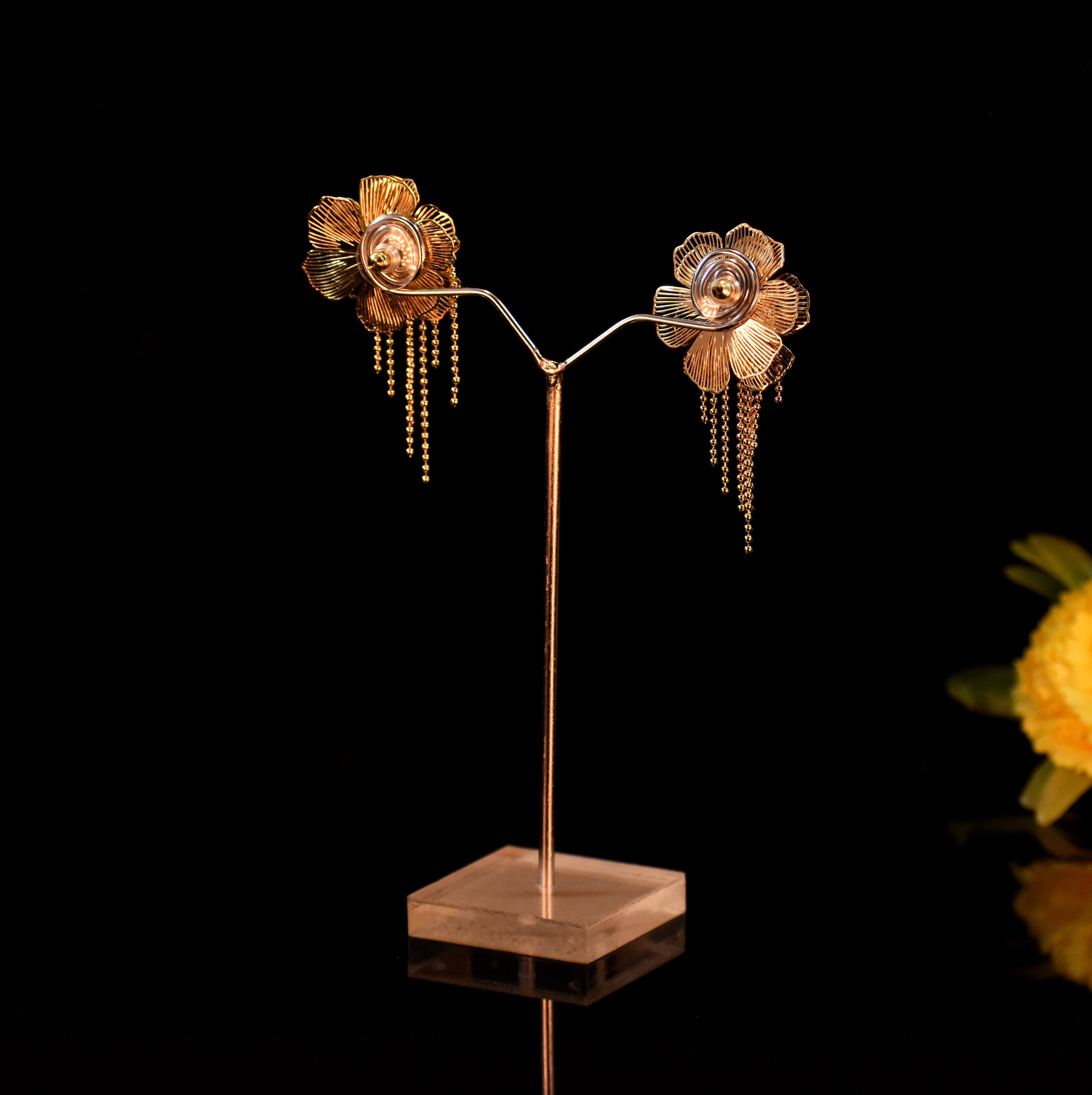 ✨ Premium Floral Chandelier Earrings | Anti-Tarnish | Rust-Free | Luxury Jewelry for Women & Girls ✨