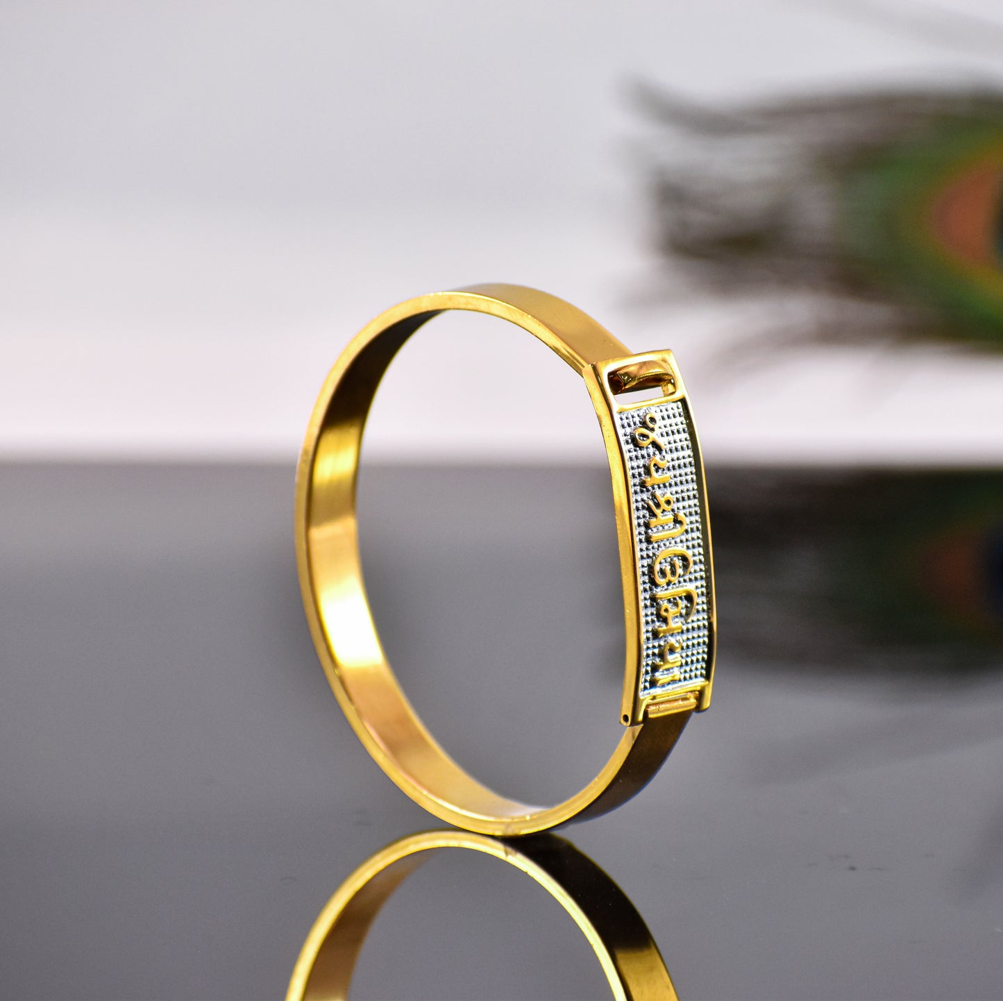 Jay Shree Umiya Kada – IGP Gold Plated Bracelet