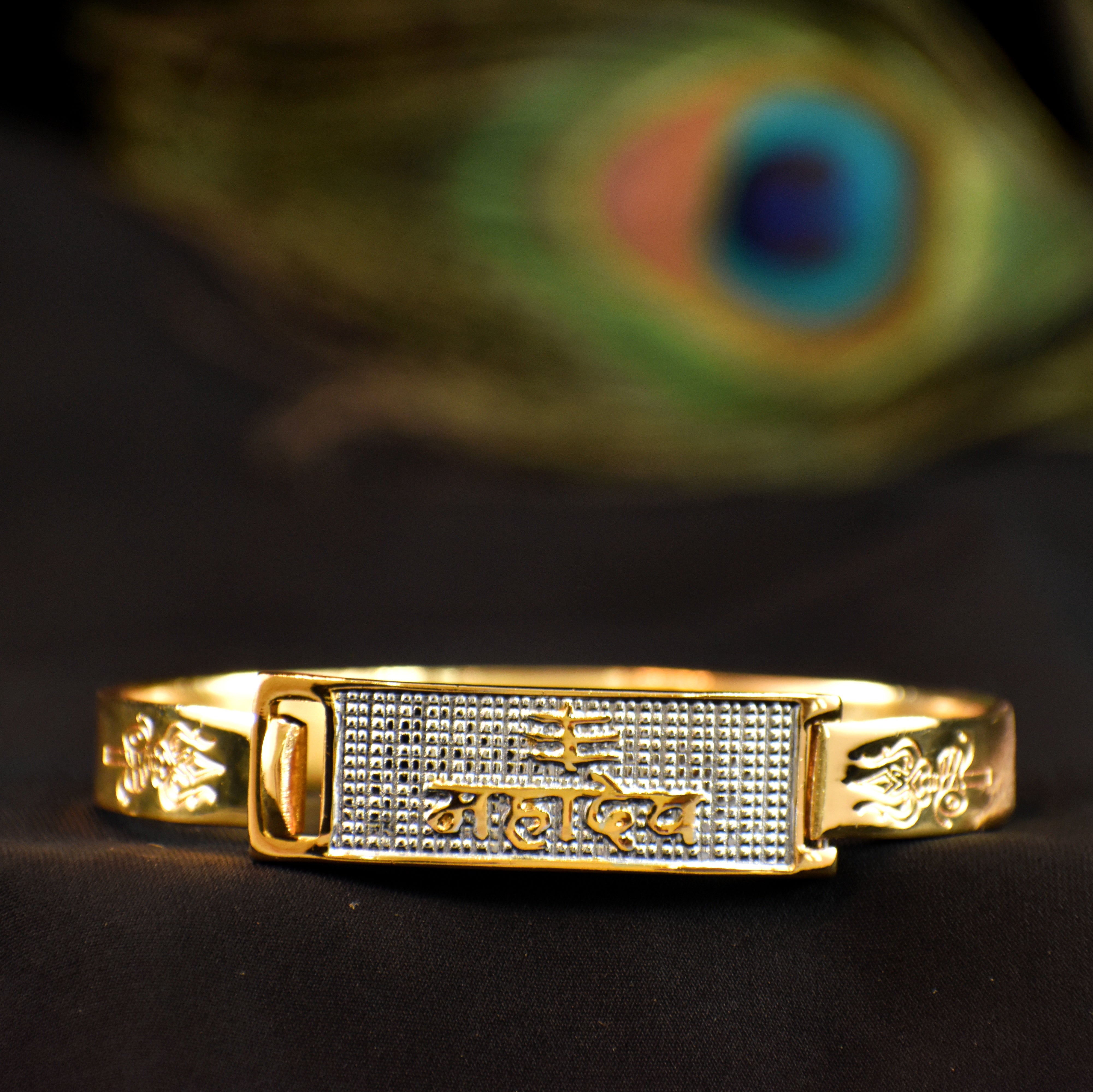 Mahadev Kada – IGP Gold Plated Bracelet - महादेव