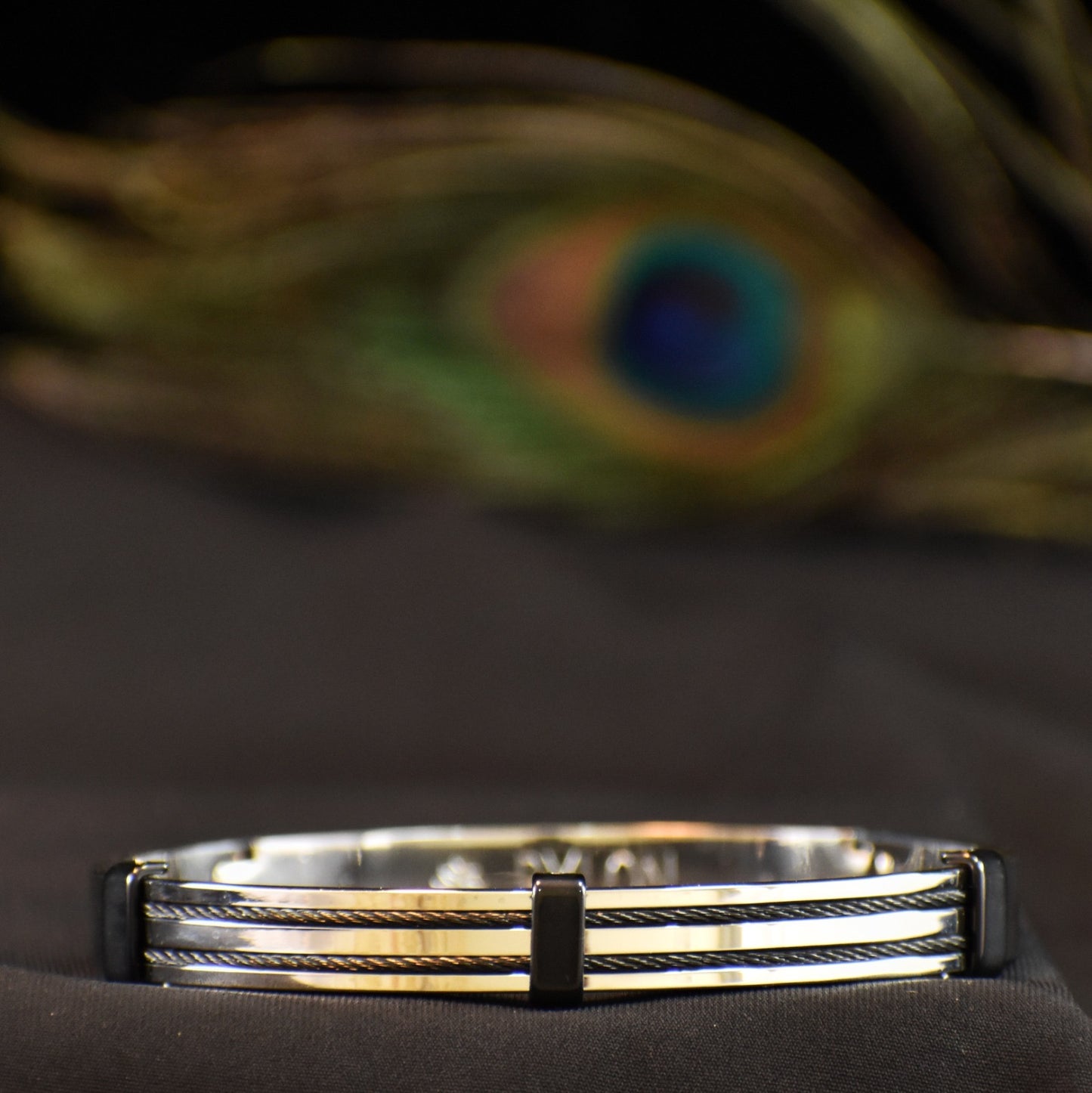 Triple-Line Stainless Steel Kada β Sleek, Modern & Minimal | 1 Year Warranty β