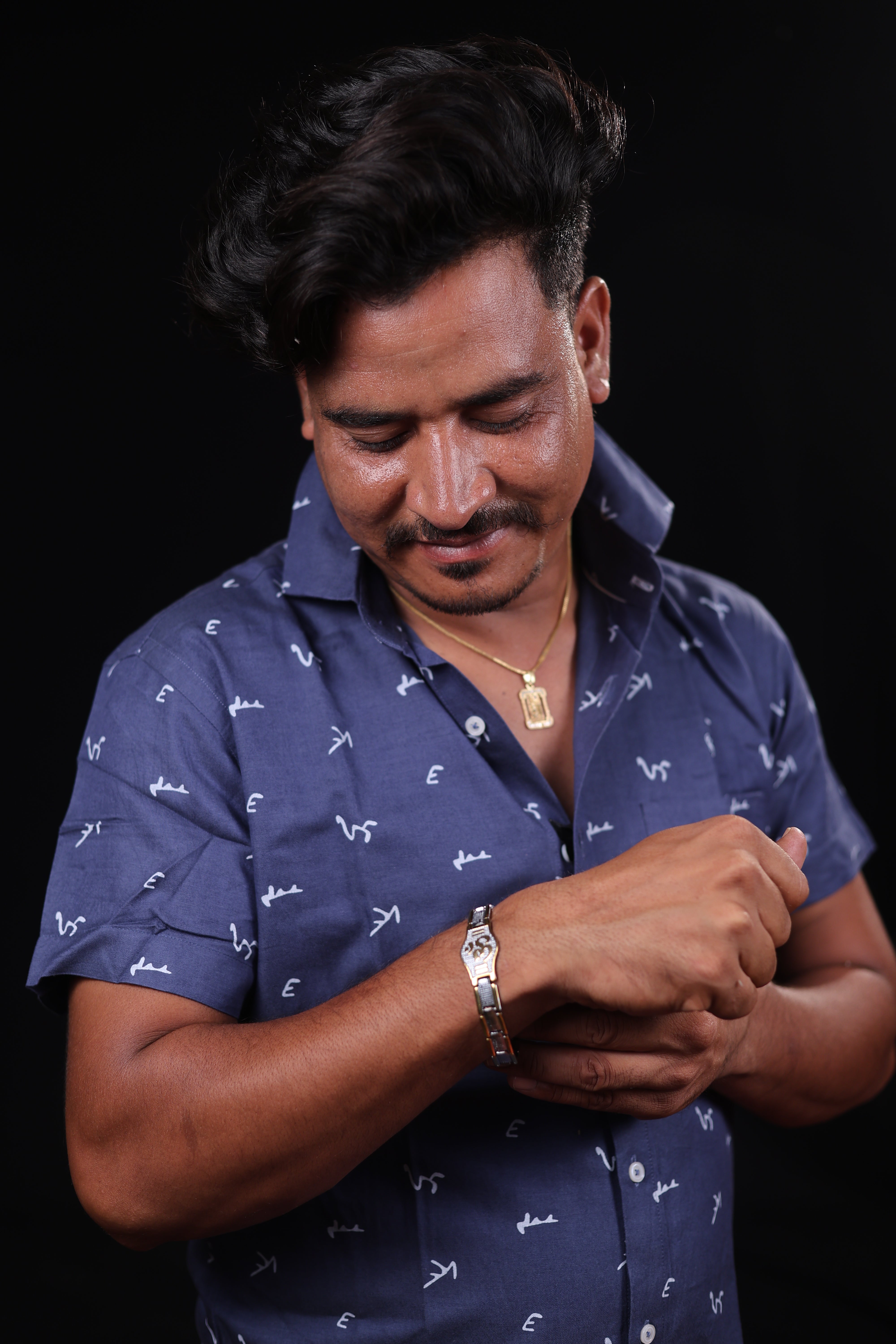 Om Link Chain Bracelet – IGP Gold & Silver Plated Stainless Steel ✅ 12-Month Warranty