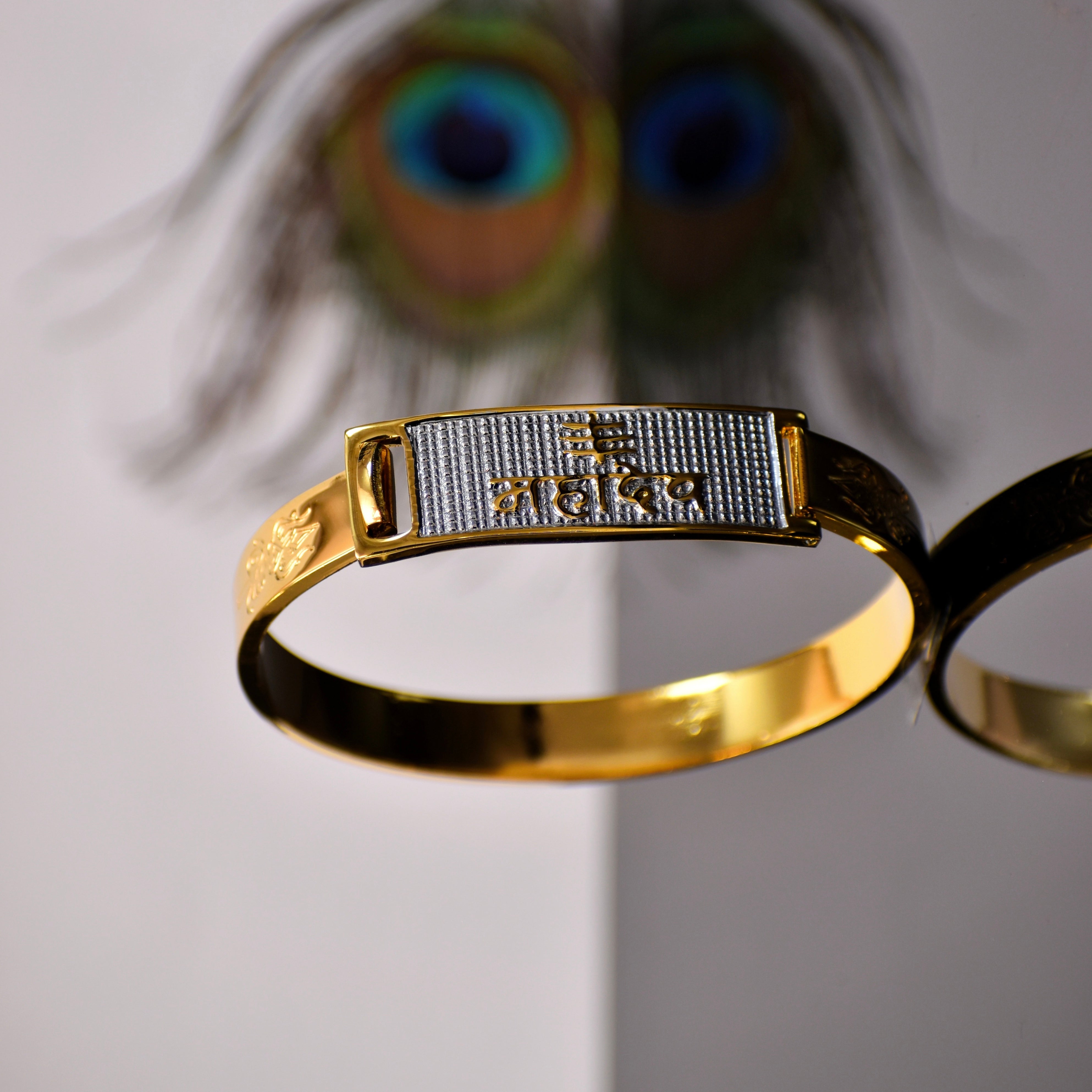 Mahadev Kada – IGP Gold Plated Bracelet - महादेव