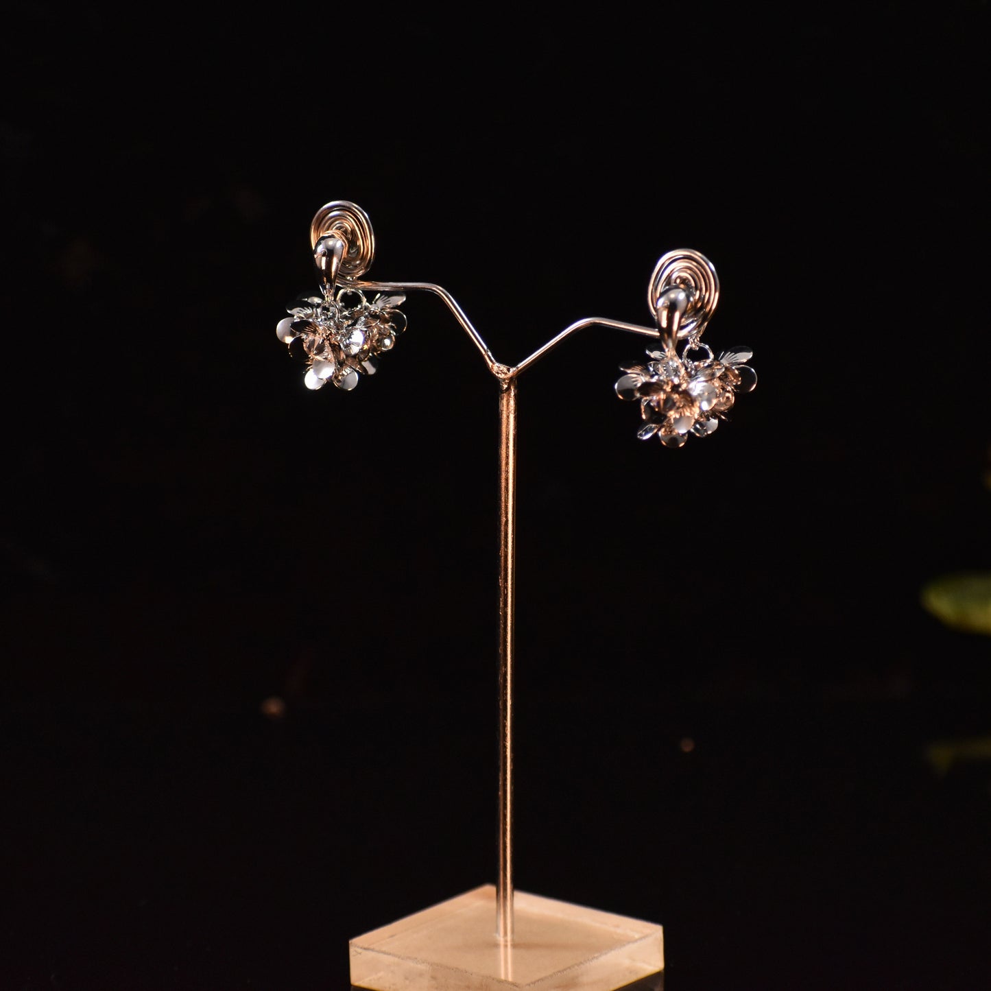 ✨ Premium Floral Crystal Stud Earrings | Anti-Tarnish | Sparkling Daily Wear ✨