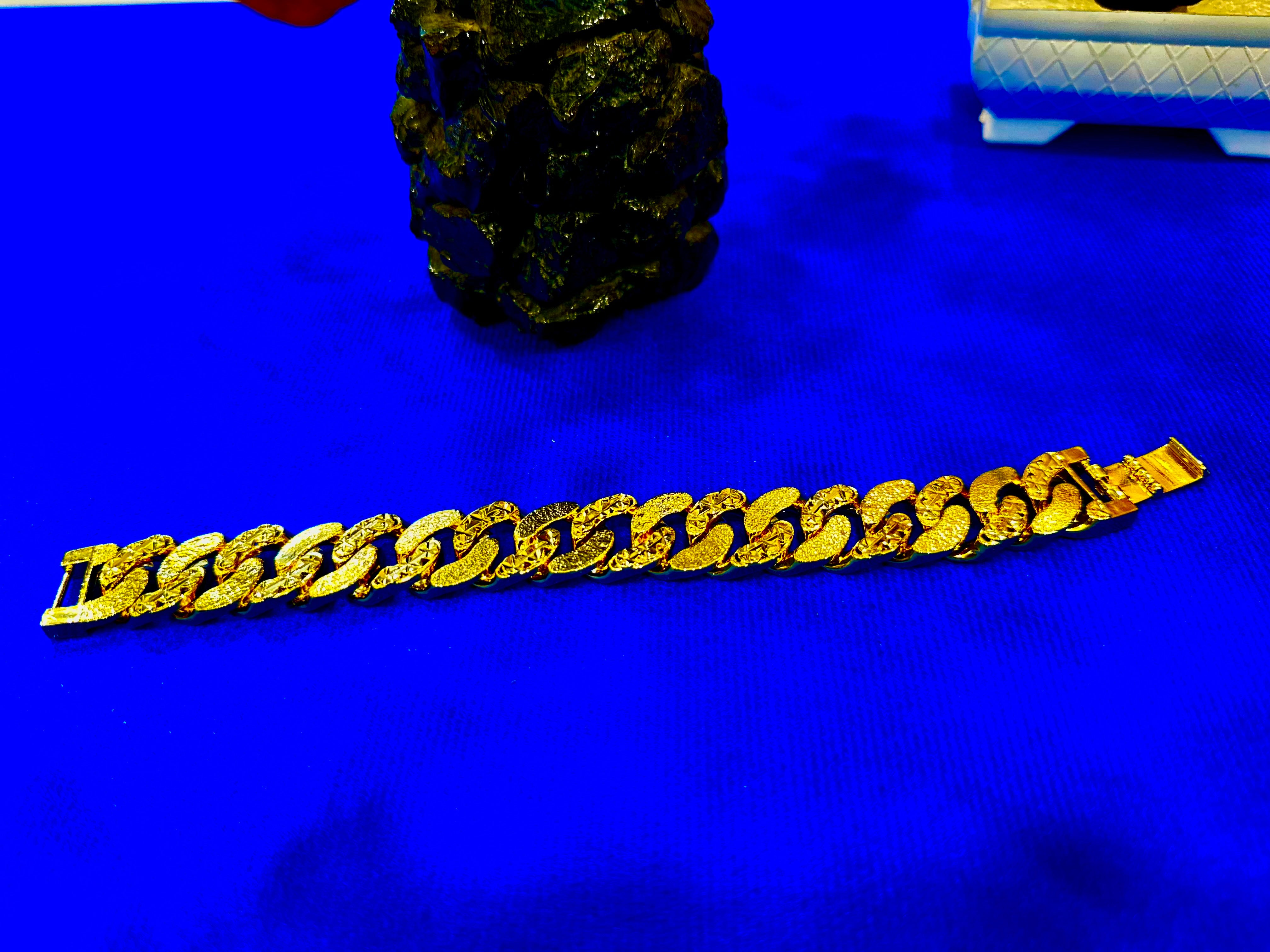 Premium Gold Plated Bracelet – IGP Certified