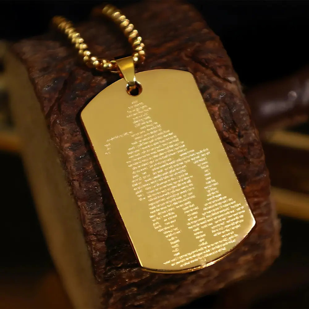 Hanuman Chalisa Gold Plated Pendant Neckalce Chain
